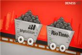 Australian Rio Tinto & BHP`s production both increases in 2017