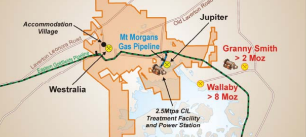 Dacian Gold selects natural gas for Mt Morgans project