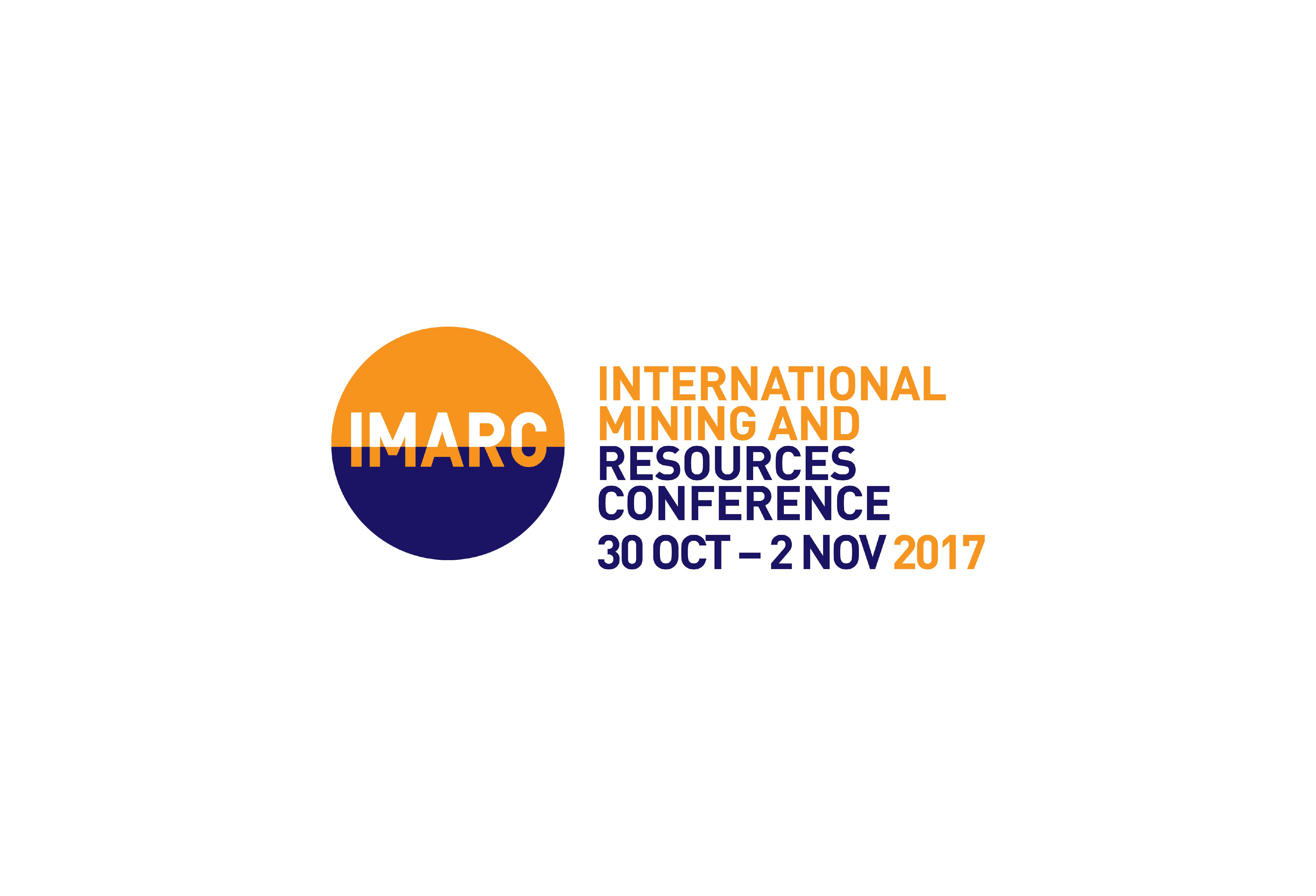 International Mining and Resources Conference (IMARC) is begining from 30 October to 2 November 2017