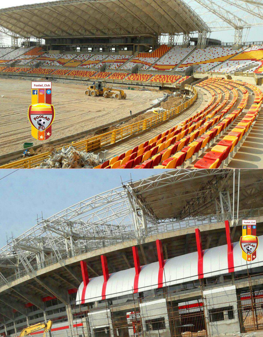The Khuzestan steelmaking stadium will be opened at the first vice president`s visit to Khuzestan