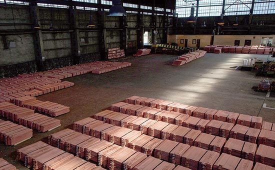 Copper cathode pioneered commodity trading / 2% increase in cathode prices on previous day trading