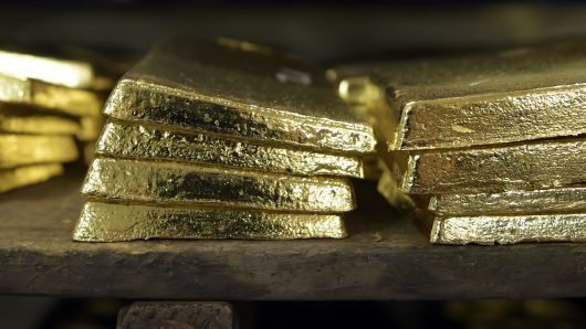 Gold Rises Slightly As Soft U.S. Data Tempers Rate Hike Views