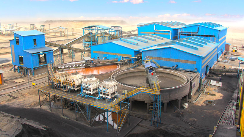 19% increase in the production of iron ore concentrates of large mineral deposits