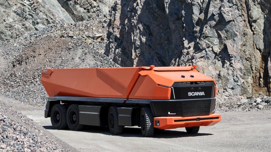 Scania develops biofuel-powered, driverless truck