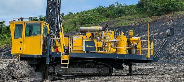 Epiroc accelerates drilling with latest rig