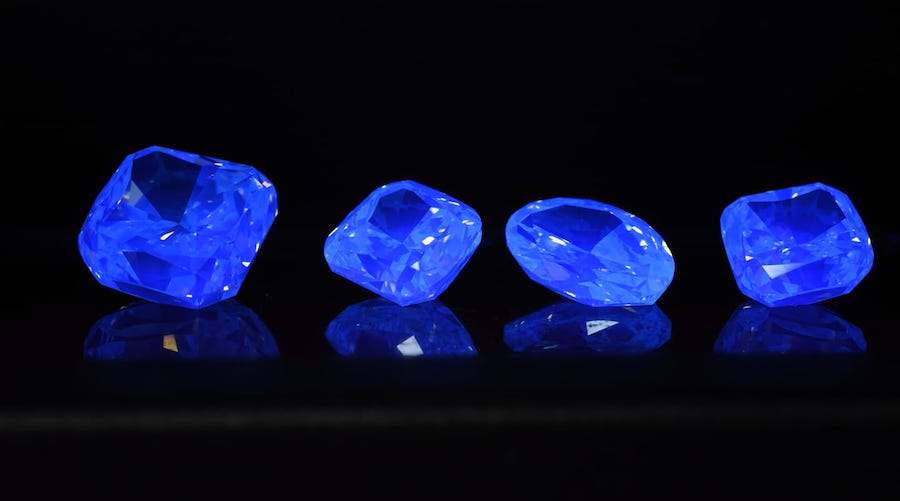 Alrosa pushes for sales of fluorescent diamonds