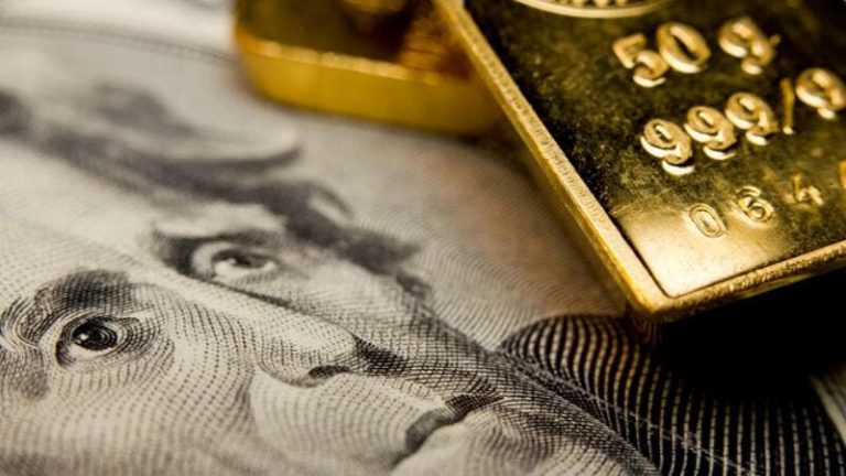 Gold price higher as dollar hits multiyear low