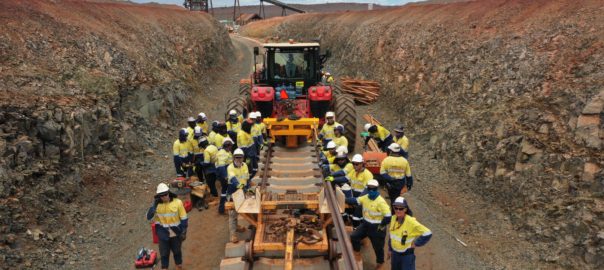 John Holland positions final piece of Fortescue railway