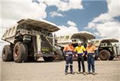 BHP rents five new Liebherr T 282 C trucks from National for Peak Downs