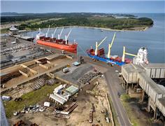 S. African port operator Transnet restores some operations at Richards Bay after fire