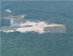 Hundreds of hectares of pristine rainforest destroyed by illegal mining in Venezuela