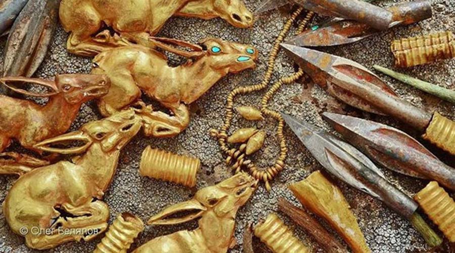 Massive gold treasure found in Kazakhstan