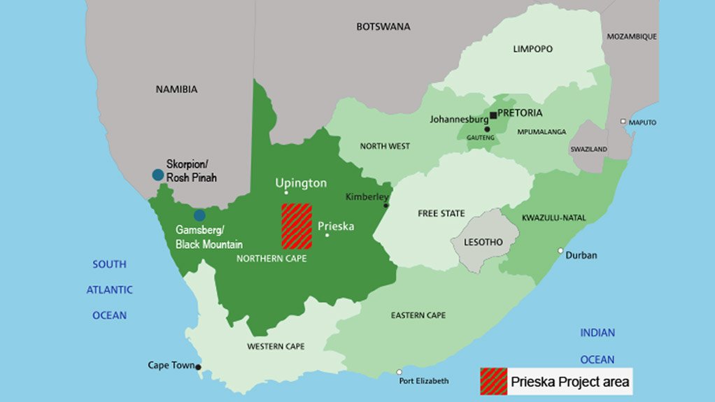 Tembo extends loan for Prieska copper/zinc project in Northern Cape