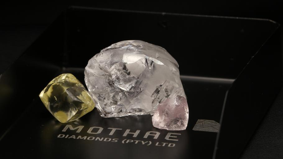 Lucapa finds another +100ct diamond at Lesotho mine