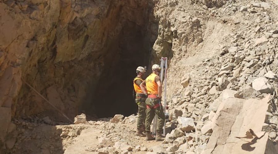 Two workers trapped in underground mine in Chile