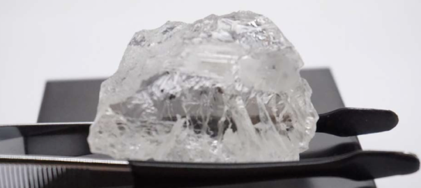 Lucapa digs up 113-carat white diamond