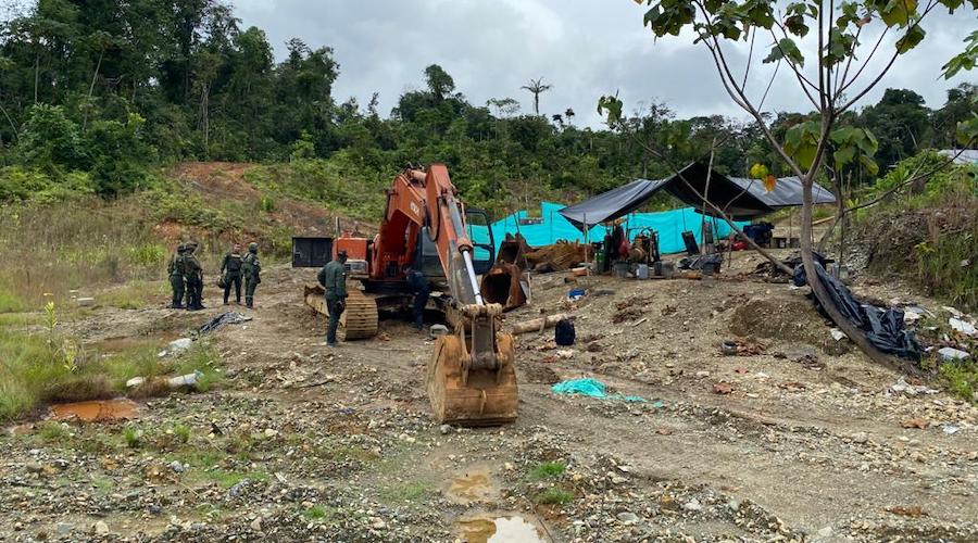 Colombian authorities dismantle illegal mine funding powerful drug cartel