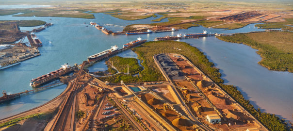Iron ore exports sink in January