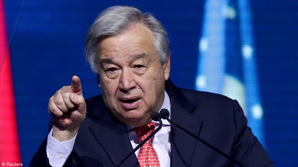 UN chief urges wealthy nations to phase out coal use by 2030
