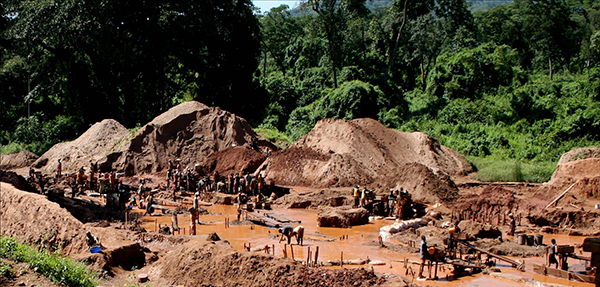 Congo bans mining in South Kivu village after gold rush