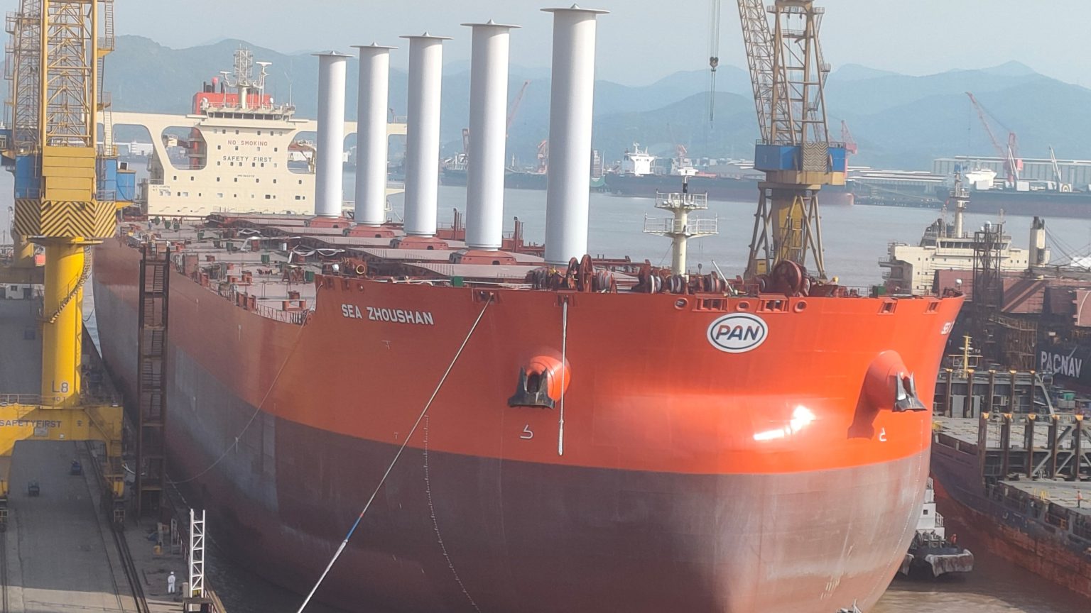 Vale set to receive first-ever wind-powered ore carrier