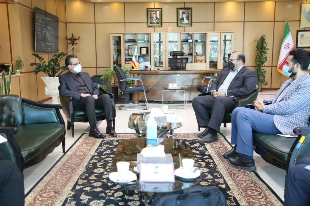 Meeting between Khouzestan Steel and Deputy Minister of Roads and Urban Development
