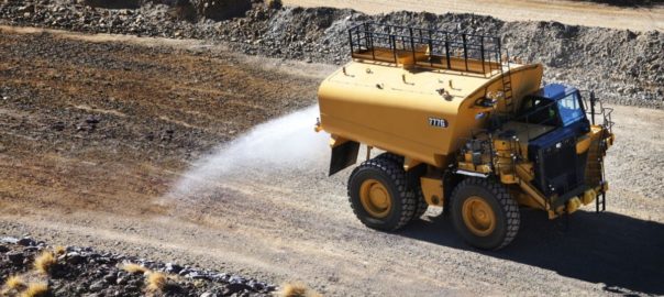 Cat 777G hits sweet spot in water truck solutions