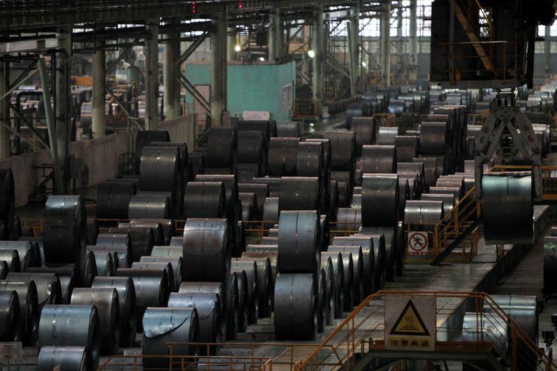 China Baosteel sees easing raw material prices due to steel output controls