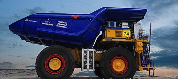 World’s largest hydrogen-powered mine haul truck