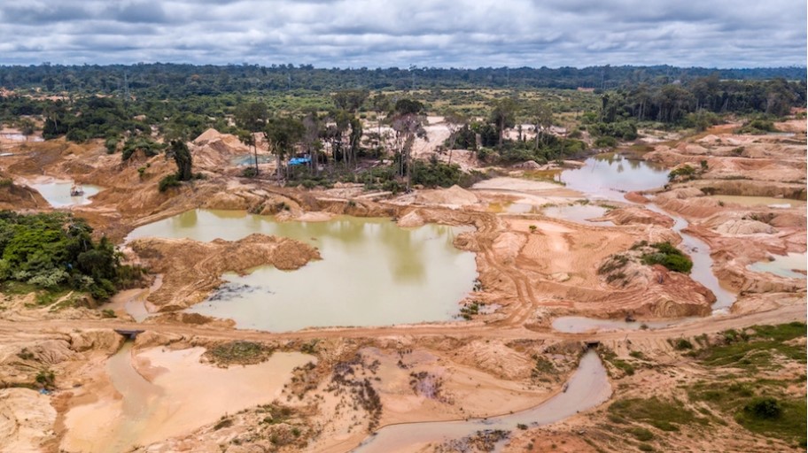 Illegal gold mining in Amazon equivalent to half of Brazil’s production